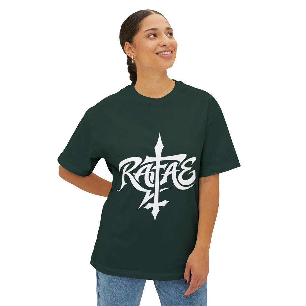 RAFAE™ Signature Oversized Boxy Tee  (Unisex)