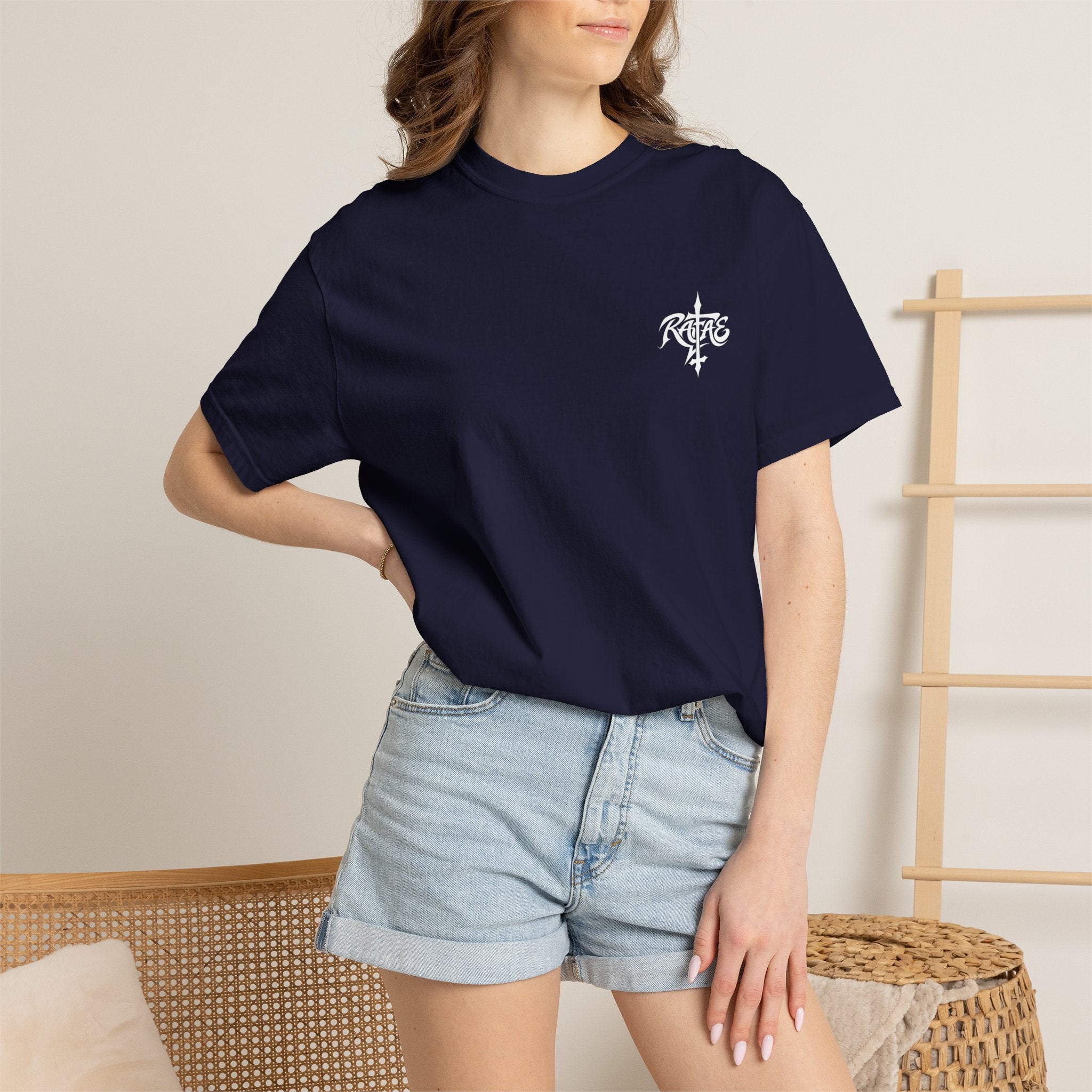 RAFAE™ Vintage Dyed Graphic Tee (Unisex)